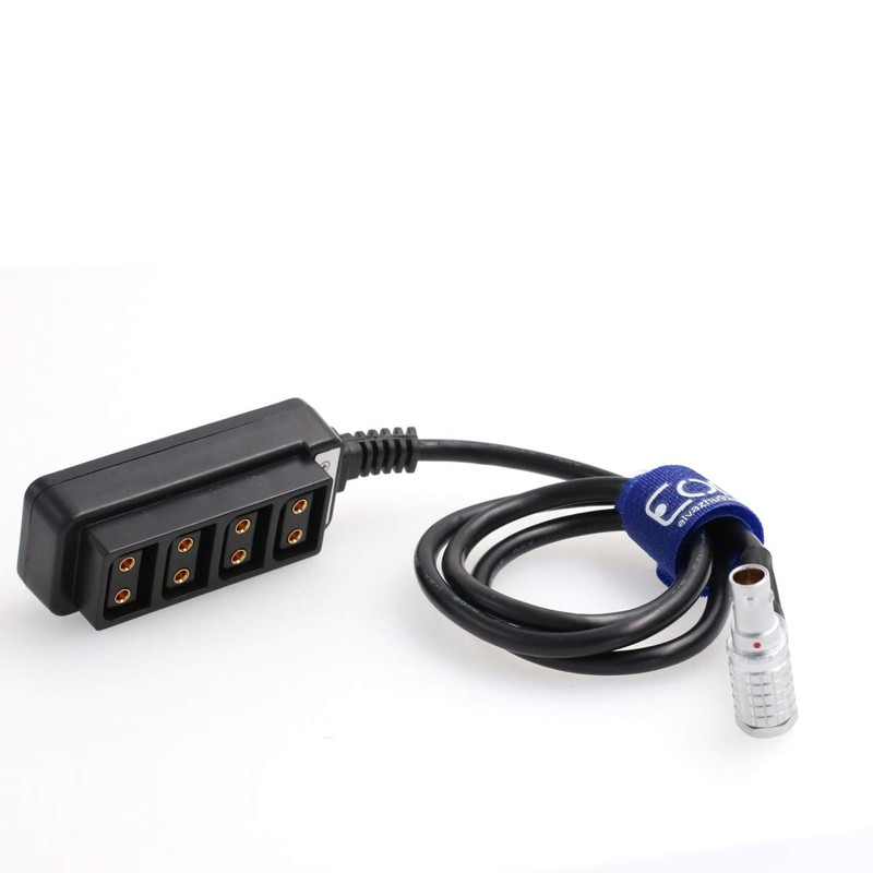Eonvic Right Angle Male 2pin to 4 Port Hub Adapter