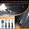 Rustark 3Pcs Car Sound Deadening Rollers Set, 3 Different Sizes
