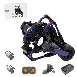 Juego de bloques de construcción de robot de combate de negación MOC, kits de construcción de robot de batalla, perfecto para adornos de computadora  