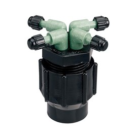 Orbit 67025 Drip Irrigation 4-Port Full-Flow Manifold
