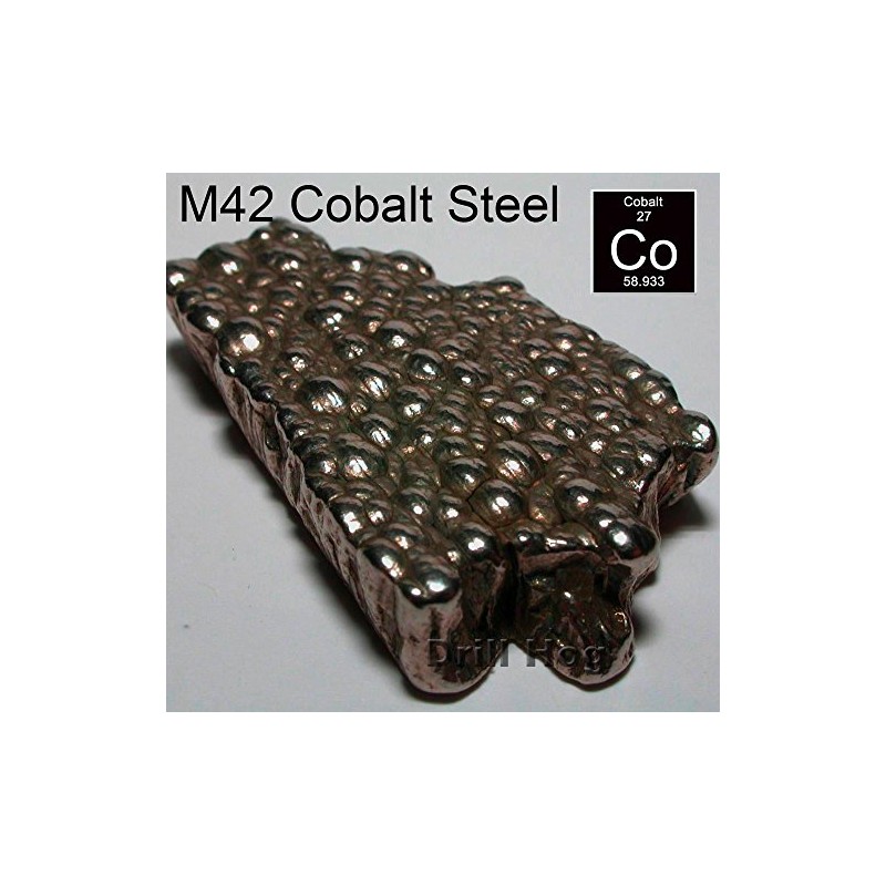 Drill Hog USA 1/4" Cobalt M42 Drill Bits 12 Pack
