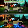 10L0L Golf Cart Underglow LED Light Kits -6 Pods Neon