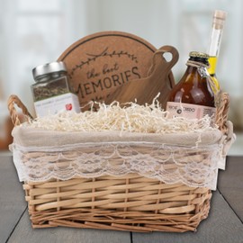 MagicWater Supply - 1/2 LB - Cream - Soft & Thin Crinkle Cut Paper Shred Filler great for Gift Wrapping, Basket Filling, Birthdays, Weddings, Anniversaries, Valentines Day, and other occasions