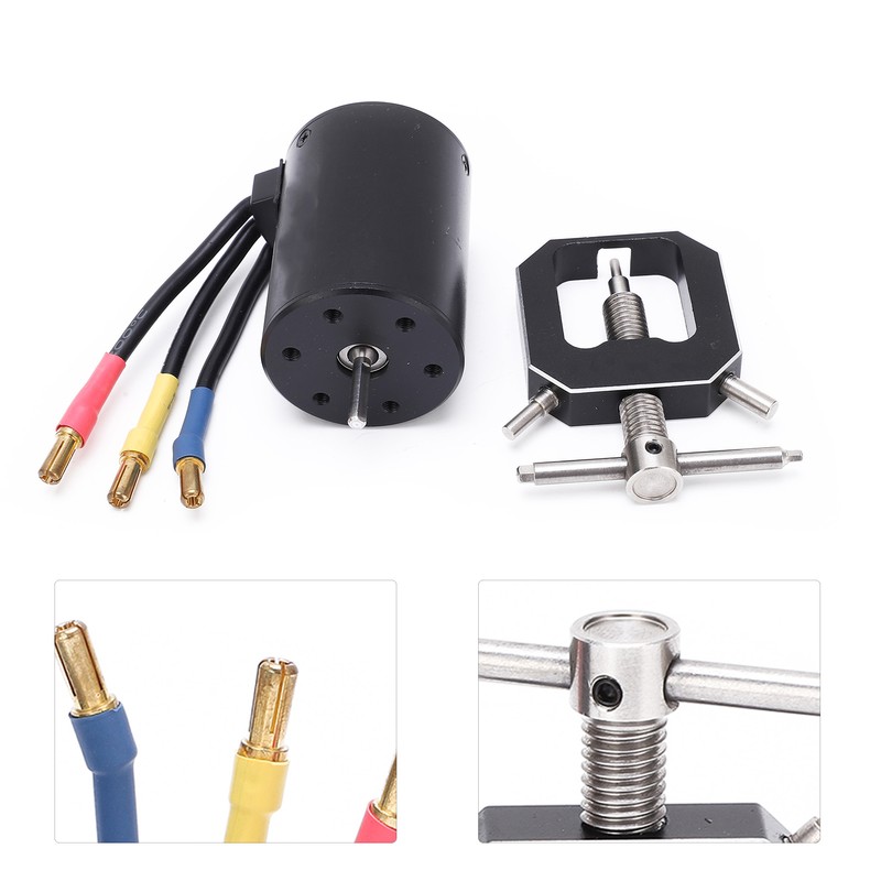 3650 3500KV Brushless Motor Gear Puller Tractor Set Upgrade Waterproof