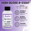 Angelus High Gloss 4-Coat Scratch-Resistant Leather Sealer – Durable, Flexible,