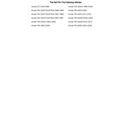 Primary Drive Rear Steel Sprocket 39 Tooth Silver for Honda TRX 450R 2004-2009