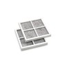 HQRP 2-pack Fresh Air Filters for LG Refrigerators LT120F /