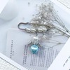 Honaer Something Blue Angel Charm for Bride to Be, Bridal