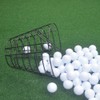 KOFULL Golf Balls Bucket Metal Golf Ball Basket Durable Golf