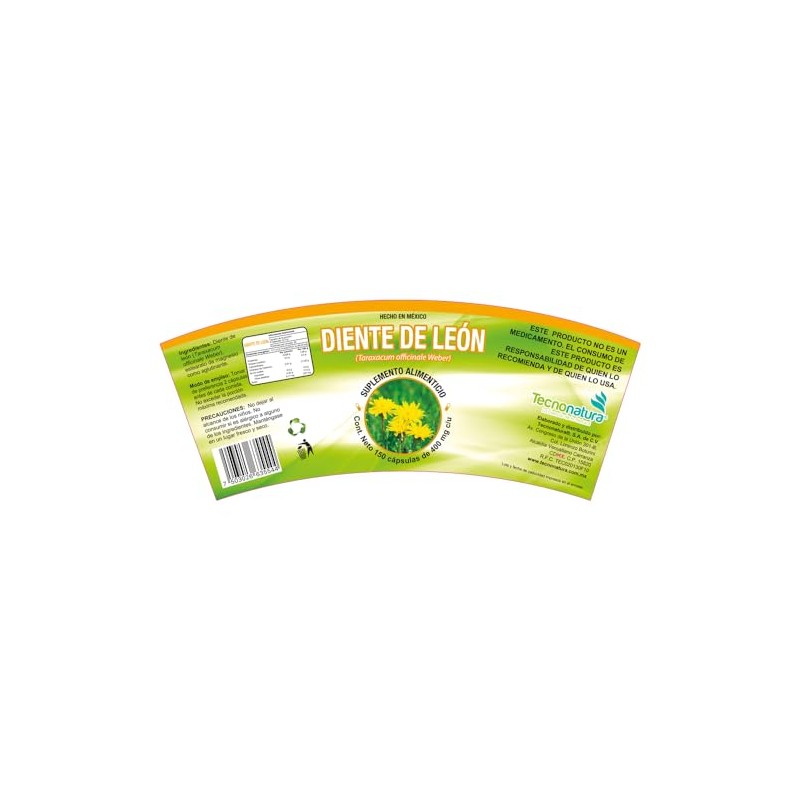 DIENTE DE LEON c/150 capsulas TECNONATURA