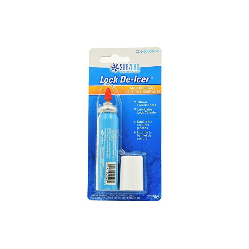 Lock De-Icer & Lubricant, 18.5mL