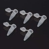 StonyLab Micro Centrifuge Tubes, 1.5ml Polypropylene Graduated Clear Plastic Centrifuge