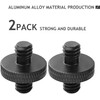 Standard 1/4" Male to 1/4" Male Thread Camera Screw Double