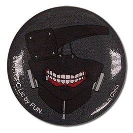 Great Eastern Entertainment Tokyo Ghoul Kaneki Mask Button
