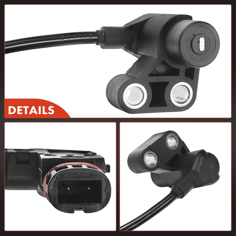 1 x ABS sensor 2-pin front left for A-Class W168