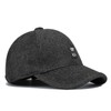 Clakllie Baseball Cap Men's Winter Warm Wool Fleece with Ear