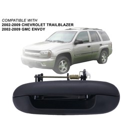 Auto Parts Avenue APA Replacement Outer Rear Door Handle for 2002-2009 Trailblazer Envoy Driver Left Side 15811367 GM1520119