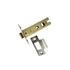 CE Certified 3” Heavy Duty Fire Rated Nickel Plated Bolt Through Tubular Door Latch Lock 75mm – for Internal and External Doors