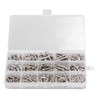 360pcs Screw Nut Set Stainless Steel Flat Washer Spring Washer