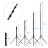 Andoer 190cm/74.8 Inch Portable Aluminum Alloy Photography Light Stand Reverse
