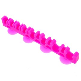 1Pcs Silicone Make up Brush Holder Cosmetic Brush Drying Rack Silicone Makeup Brush Storage Rack Bursh Display Stand with Suction Cup for Bursh and Pen