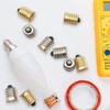 10 Pack E14 to E12 Adapter Converter, E14 to E12