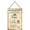 Blechschild With cord 30 x 20 cm United States Patent