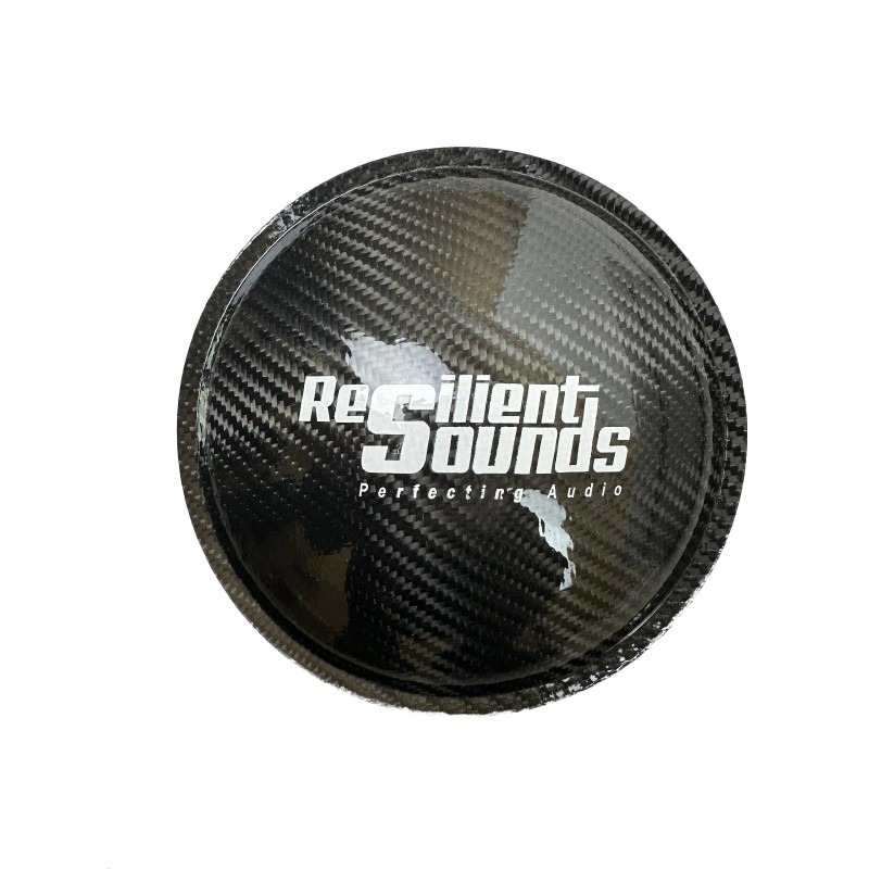 Resilient Sounds V2 Platinum Carbon Fiber Dust Cap 12"