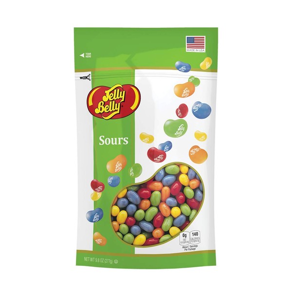 Jelly Belly Sours Jelly Beans caja de regalo, 5 sabores agrios, 4.25 oz