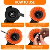 Drill Bit Sharpener Attachment for 125mm Angle Grinders (2-13mm Bits)