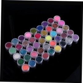 Mikinona DIY Nail 45 Nail Glitter Powder for Home Professional Use Random Color