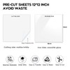 Dysania White HTV Heat Transfer Vinyl Bundle- 10 Pack 12"x12"Sheets