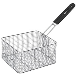 Hendi Frittierkorb, für HENDI Fritteuse 205822 & 205839, inkl. Griff, 8L, Silber, 930656