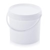 Auer Bucket 5.6 L x 5 L Plastic Bucket Food