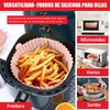 Ausein Paquete de 2 de Silicona para Freidora de Aire,