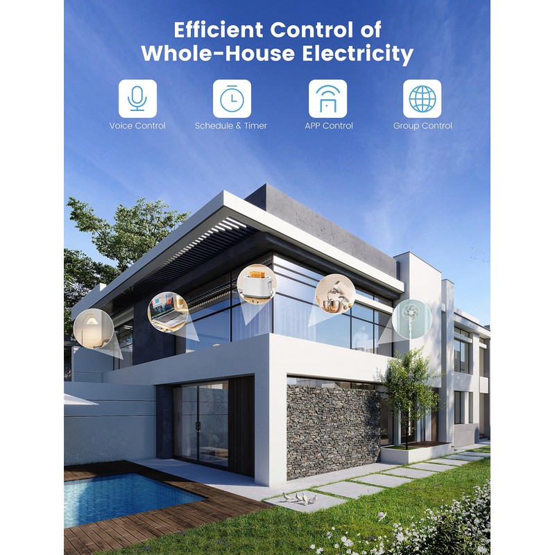 Eightree Smart Plug 5GHz & 2.4GHz, Smart Outlet WiFi Socket