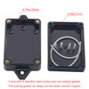 Raculety Project Box ABS Black Electrical Boxes IP65 Outdoor Waterproof