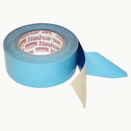 Nashua CleanDrape Double-Sided Abatement/Sheeting Tape: 2 in. x 60 ft. (Natural and Blue)