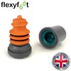 Flexyfoot Shock Absorbing Crutch Tip - 16mm - Grey |