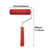 Pattern Paint Roller for Walls, 7 Inch 3D Embossing Rubber