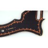 Tool Awl Leather Leather pickguard Fender thinline hand tooled and