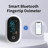 Bluetooth Fingertip Pulse Oximeter, Blood Oxygen Saturation Monitor and Pulse