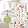 Green Lemon Decorative Shower Curtain Hook Rings 12 Pack Shower