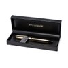 Thomas Earnshaw Longcase Gold Plated Roller Pen - Black