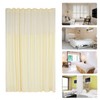 LIAPDG Privacy Cubicle Curtain with Mesh Top, 9 Ft Wide