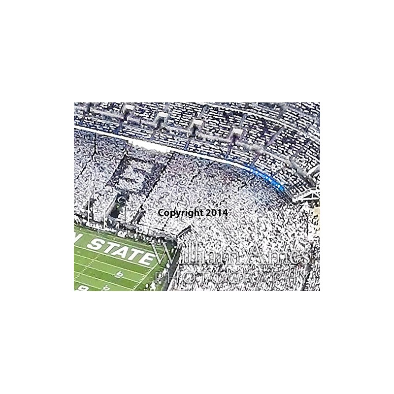 ZYNQUISTA Beaver Stadium Whiteout Poster