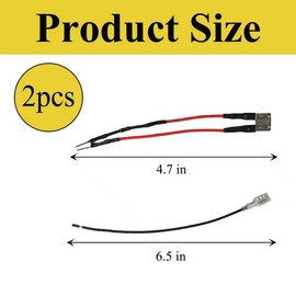 Steering wheel airbag resistor kit | Quick-release/retrofit steering wheel SRS fault light | Universal plug-and-play, no cutting required | High-temperature-resistant rubber