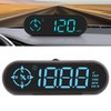 Car HUD Display, Car HUD Digital Display, Speedometer, Odometer, Compass,