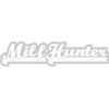 7" Team Milf Hunter JDM Car Truck Decal (Silver)