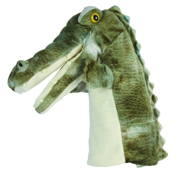 The Puppet Company - CarPets - Crocodile Hand Puppet, Assorted Colours, 25 centimeters